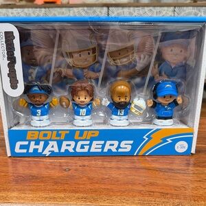 Little People Chargers Collector Set - Blue and White